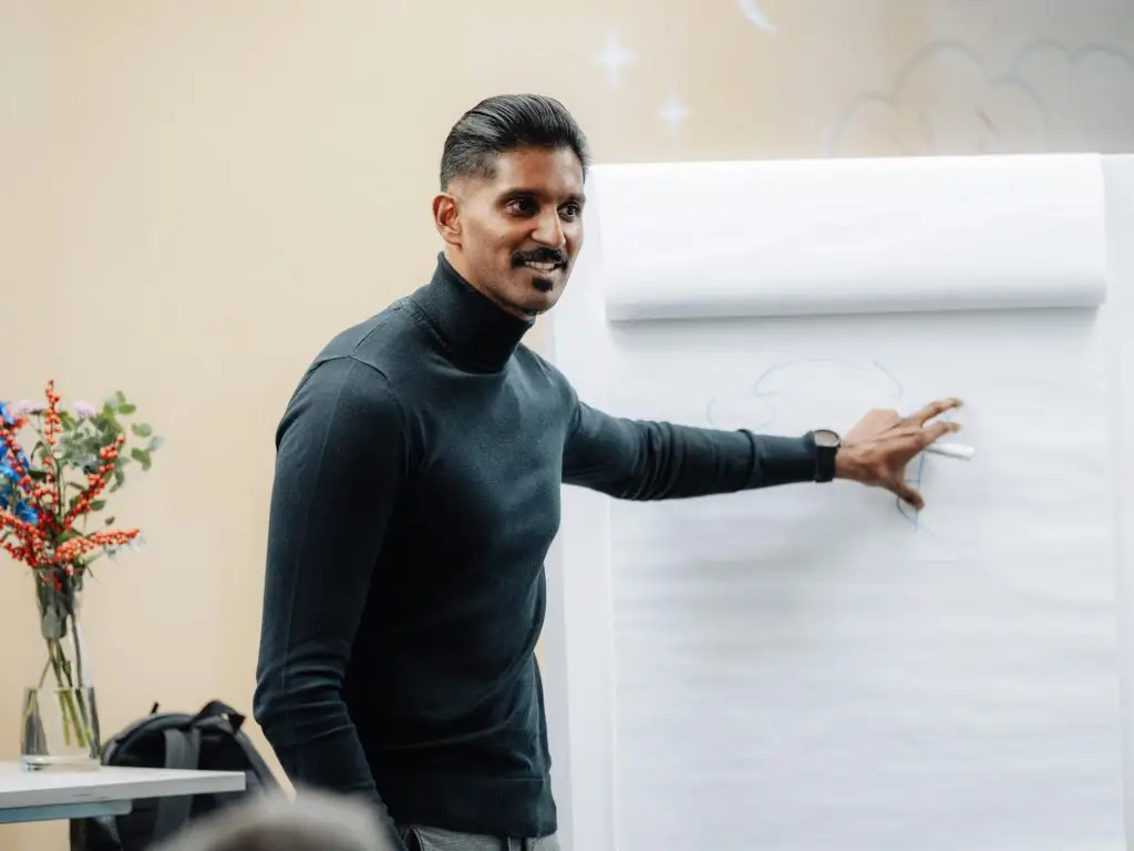 Melan Thuraiappah im Bootcamp